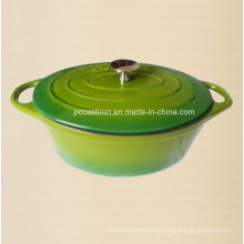 Emaille Gusseisen Kochgeschirr Casserole Hersteller aus China Größe: 25X18X9cm